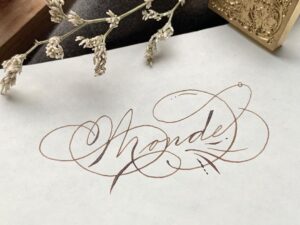 spencerian flourishing